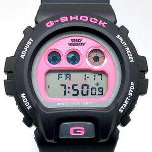 極美品 箱付 G-SHOCK DW-6900 スペースインベーダー コラボ 表参道 限定1000本 ピンク 2006年12月発売 【IT72XN4ION6O】