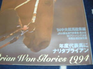 優駿 1995/2　94年末ビッグレース詳報 第39回有馬記念 ナリタブライアン５つ目のGI制覇 第２８回スプリンターズS 94香港国際レース