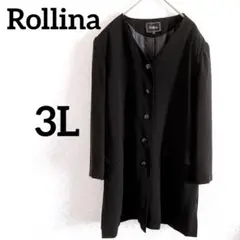 【132】Rollina ロリーナ　ブラックスーツ 礼服　ジャケット　15AR