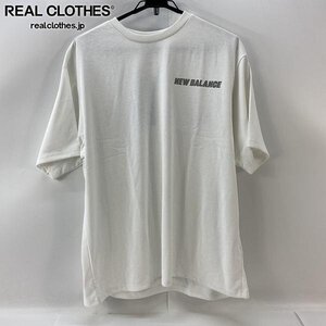 ☆【未使用】New Balance/ニューバランス Met24 Reflection NB Logo Tee/ロゴ 半袖Tシャツ AMT45005/XL /UPK