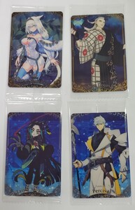 FGOウエハース ニキチッチ・芦屋道満・太歳星君・パーシヴァル Fate/Grand Order