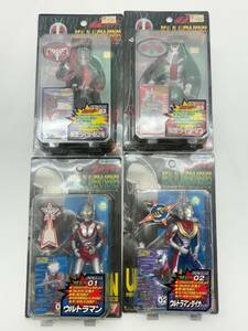 Y217-K62-347 ハーティロビン フィギュア 4点 セット リアルプラヒーローシリーズ ウルトラマンダイナ 仮面ライダー新2号 他 外箱付き