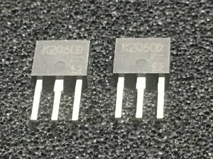 東芝　パワーMOSFET　TK2Q60D　600V　2A　50個