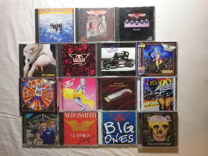 『Aerosmith アルバム15枚セット』(帯付有,Toys In The Attic,Rocks,Get A Grip,Pump,Permanent Vacation,Nine Lives,Just Push Play)