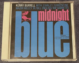 BLUE NOTE 4123 MIDNIGHT BLUE /KENNY BURRELL　ミッドナイト・ブルー/ケニー・バレル 　ブルーノート