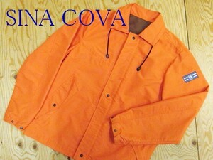 ★シナコバ SINACOVA★メンズ ワンポイントワッペン付き ジップジャケット★R60616013A