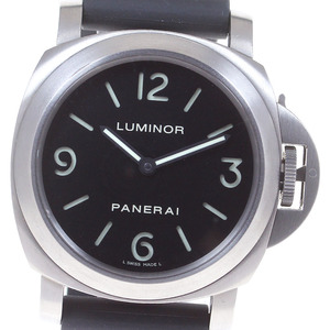 パネライ PANERAI PAM00176 ルミノール ベース 手巻き メンズ 良品 _821005