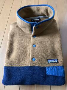 美品 パタゴニア シンチラスナップT プルオーバ patagonia 2トンカラー フリース プルオーバー Sサイズ