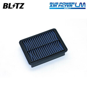 BLITZ ブリッツ サスパワー エアフィルター LM SA-322B マツダ3 ファストバック BP5P R1.5～ P5-VPS S801-13-3A0