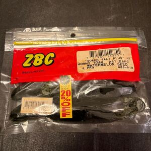 新品　 ZBC ホニートード　ウォーターメロンシード　 ZOOM HONY TOAD フロッグ　ホニィトード