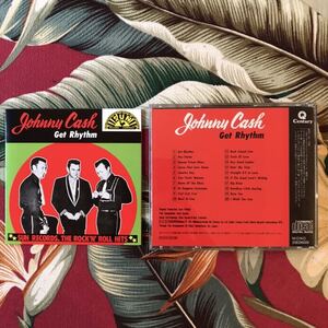 JOHNNY CASH 国内CD GET RHYTHM ロカビリー ジョニーキャッシュ