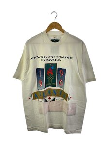 Hanes◆アトランタオリンピック1996/Tシャツ/XL/コットン/WHT//