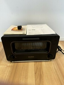 バルミューダ トースター オーブントースター BALMUDA The Toaster スチームトースター K01E-KG ブラック 黒