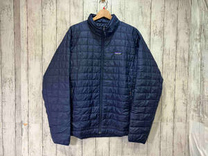 Patagonia パタゴニア NANO PUFF ポリエステルダウンジャケット 84212FA21 ネイビー サイズL 中綿ジャケット アウトドア