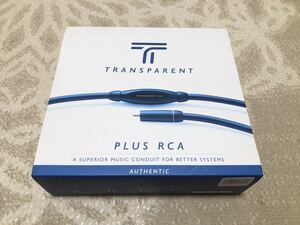 期間限定セール！ 未開封 TRANSPARENT GENERATION 6 PLUS RCA 1m ペア sealed new アクシス 国内正規品 トランスペアレント 送料無料 AXiSS