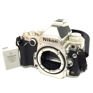 1円 Nikon Df デジタル一眼レフカメラ ボディ シルバー 光学機器 A11929