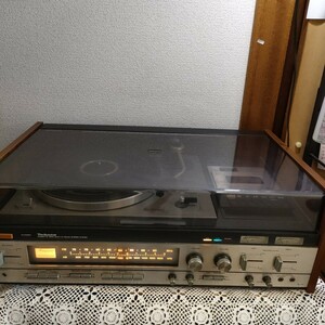 【直引取可/茅ヶ崎市】Technics テクニクス SC-170 レコードプレイヤー ターンテーブル カセットデッキ チューナー　床-1021-IWA-1