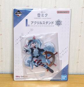 一番くじ 雪ミク SNOW MIKU Second Season I賞 2022 アクリルスタンド 新品