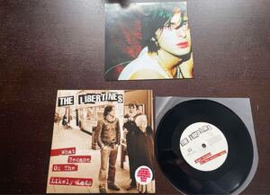 THE LIBERTINES 廃盤　アナログ　レコード　7インチ WHAT BECAME OF LIKELY LADS