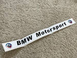 訳あり BMW MOTORSPORT ステッカー 