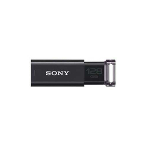 まとめ得 ソニー USB3.0対応 USBメモリー ポケットビット 128GB(ブラック) USM128GU-B x [2個] /l