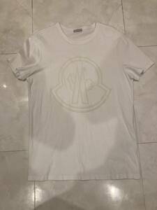 モンクレール センターロゴ Tシャツ　サイズM MONCLER 半袖Tシャツ