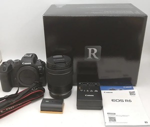 【美品】 Canon EOS R6 RF24-105 IS STM ミラーレス一眼 レンズキット