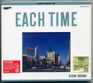 ☆大瀧詠一 大滝詠一 「EACH TIME 40th Anniversary Edition」 初回仕様限定盤 ナンバリングシール付 スペシャルスリーブ仕様 新品 未開封