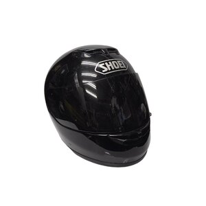 SHOEI ヘルメット黒　 RFX　スモークシールド付き　ジャンク　サイズ不明　