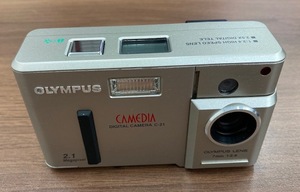 ☆在庫処分 大特価☆【OLYMPUS/オリンパス CAMEDIA C-21】ジャンク デジタルカメラ 動作未確認 写真 撮影 フォト 雑貨 7㎜ 1:2.4 693