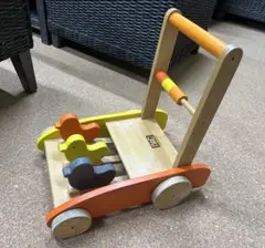 木製 手押し車 ベビーウォーカー ピピ  ニチガンオリジナル カタカタ