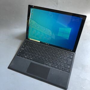 JXNT2342/ Microsoft Surface Pro 5 1807 /Intel Core i5-7300U 2.60GHz/ メモリ:4GB /SSD:128GB / 無線/画面に白いシミがある/発色不良