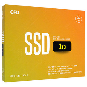 CFD 2.5インチ SSD MGAX CSSD-S6L1TMGAX 1TB [管理:1000025133]