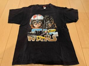 Tシャツ Lサイズ (14-16) スターウォーズ StarWars EP1 エピソード1 ヴィンテージ 90’s アナキンスカイウォーカー