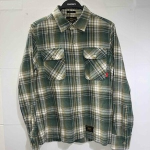 WTAPS 13aw VATOS L/S 02 Sサイズ ダブルタップス バトス長袖チェックネルシャツ