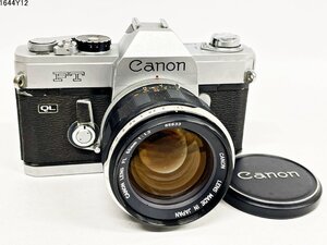 Canon キャノン FT QL FL 55mm 1:1.2 一眼レフ フィルムカメラ ボディ レンズ 1644Y12-7