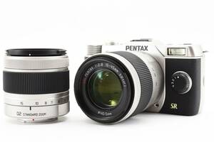 ★超美品/シャッター数375回★ PENTAX ペンタックス Q7 Wレンズキット #3238