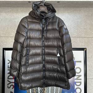 MONCLER モンクレール MOKA モカ ダウンコート ダウンジャケット レディース ダークブラウン 御殿場アウトレット購入品 国内正規品 サイズ2