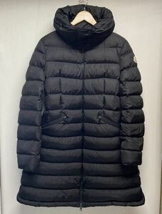 【MONCLER モンクレール】H20931C50900 FLAMMETTE フラメッテ ダウンコート 4 ブラック ナイロン 2405oki M