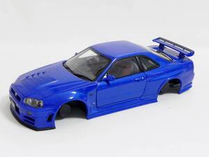 オートアート 1/18 NISMO Z-tune ベイサイドブルー 欠品・破損有り スカイライン GT-R R34 ニスモ