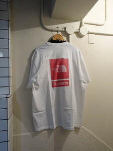 Supreme × ノースフェイス The North Face TNF S/S TOP　Tシャツ　未使用　24SS　白　サイズＸＬ