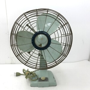 【同梱不可】【140】中古品 富士電機 FTS3058 FUJI DENKI SILENT FAN 扇風機 昭和レトロ 本体のみ 動作確認済 ※スレキズ・汚れ・サビ有