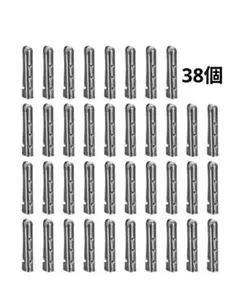 メタル 靴ひもの先端 真鍮開口部 靴ひもヘッド 交換 コードエンド DIY