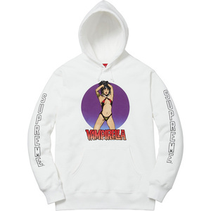 supreme Vampirella Hooded Sweatshirt white L