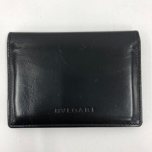 BVLGARI　ブルガリ　カードケース　カード入れ　名刺入れ　ブラック系【DAAR8062】