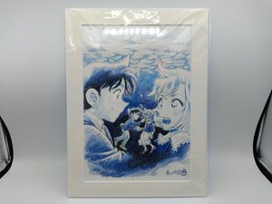 開封品/名探偵コナン/黒鉄の魚影/青山剛昌描き下ろし/複製原画