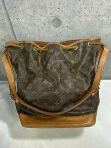 ● LOUIS VUITTON ルイヴィトン モノグラム ノエ　ショルダーバッグ 巾着型 ブラウン