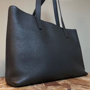 一円　極美品　正規品　LOEWE ロエベ アマソナ ビジネスバッグ ハンドバッグ レザー ブラック 黒 男女　大容量　a4可