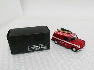 展示品+廃盤品　CORGI　MINIC　JAPAN MINI DAY 8th 2000　MINI VAN　レッド　コーギー