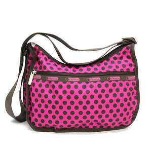 ◇ レスポートサック/LESPORTSAC ドット柄 ショルダーバッグ BAG ピンク/LADIES/157【中古】